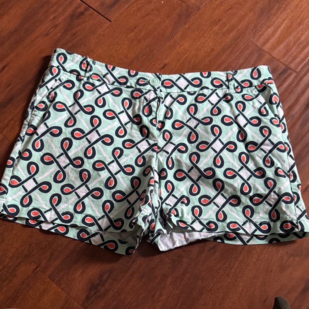 Crown & Ivy Multicolor Patterned Women's Shorts